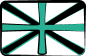 drapeau pays basque stylisé