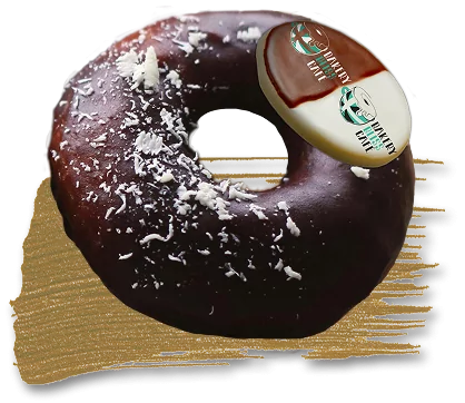donut chocolat